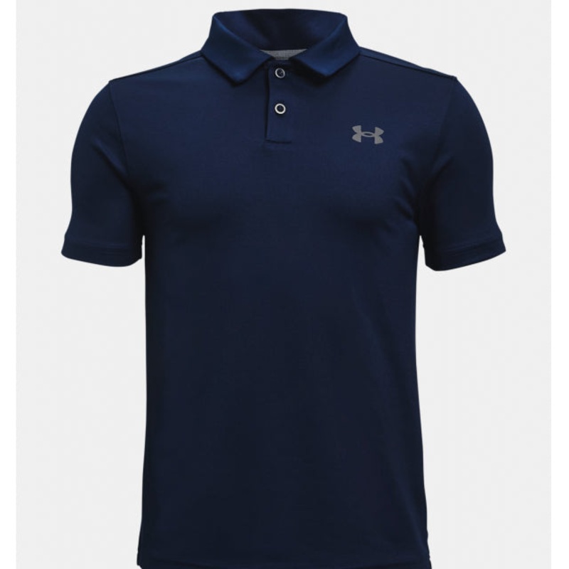 Kids Performance Polo|Academy/pitch gray|White/mod gray|YMD|YSM|YXS|YLG|YXL