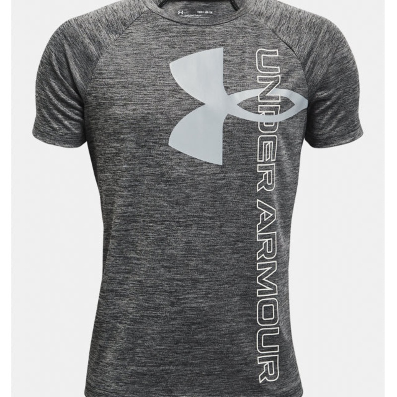 Kids Tech Split Logo Hybrid SS