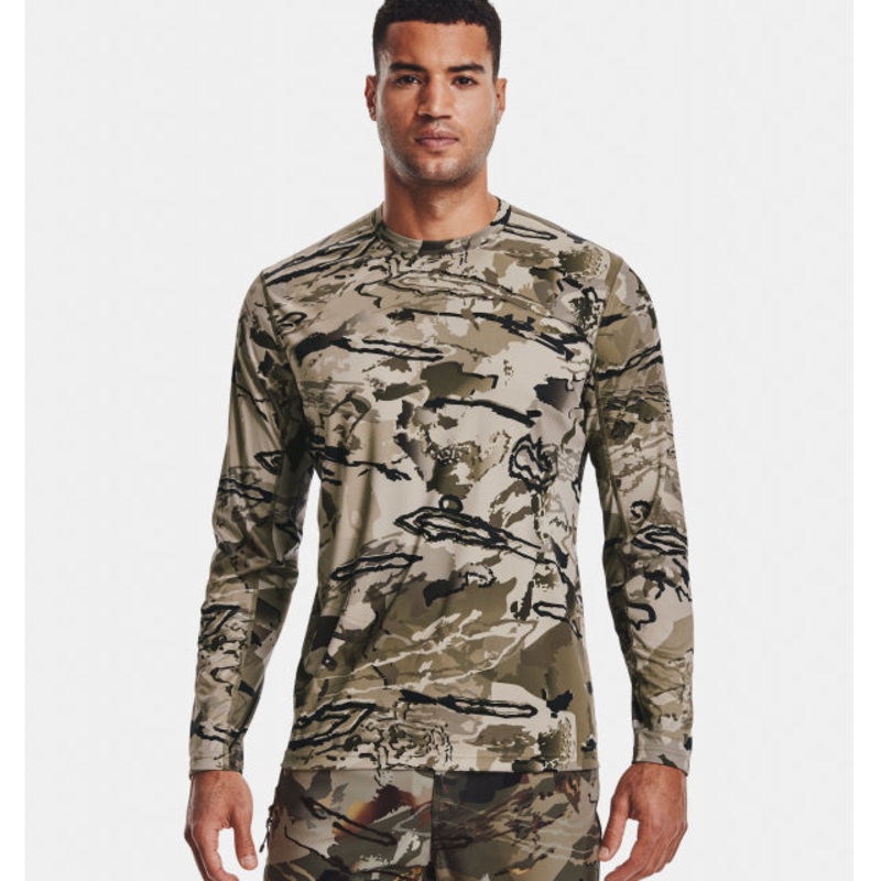 Men’s Iso-Chill Brush Line LS|Barren cao/blk|Rt edge/blk|XL|MD|SM|XXL|LG