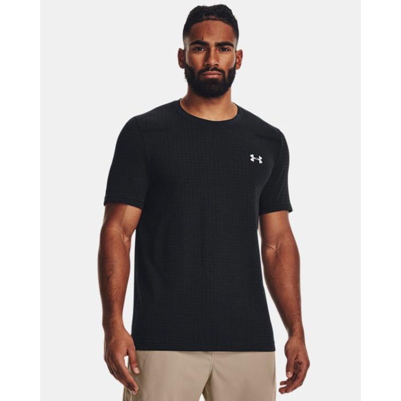 Men’s Ua Seamless Grid Short Sleeve