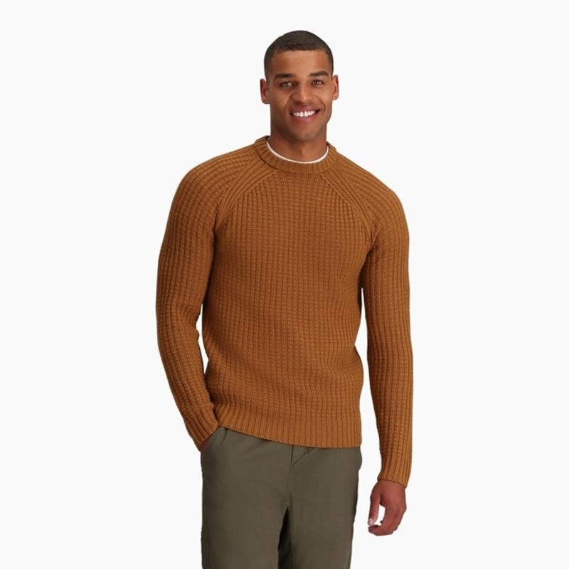 Men`s Westlands Crew|Caramel|Deep blue|SM|MD|LG|XL|XXL
