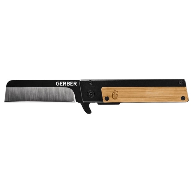 Quadrant Knife|Black/bamboo|FINE