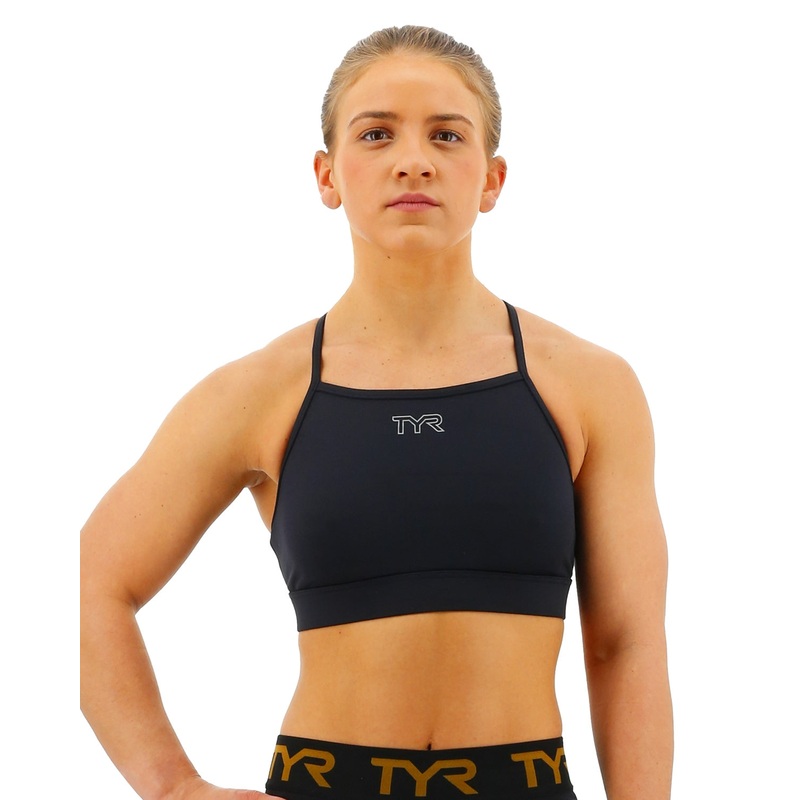 Women’s High Neck Sports Bra|Black|XS|SM|MD|LG|XL