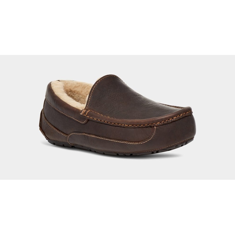 Men’s Ascot Matte Leather Slipper