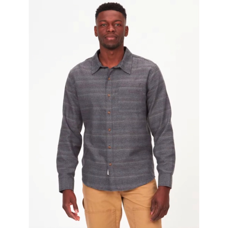 Men’s Fairfax Novelty Heathered Lightweight Flannel Shirt