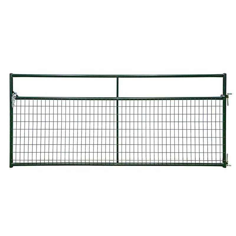 Wire Filled Economy Gate, 16ft, Red