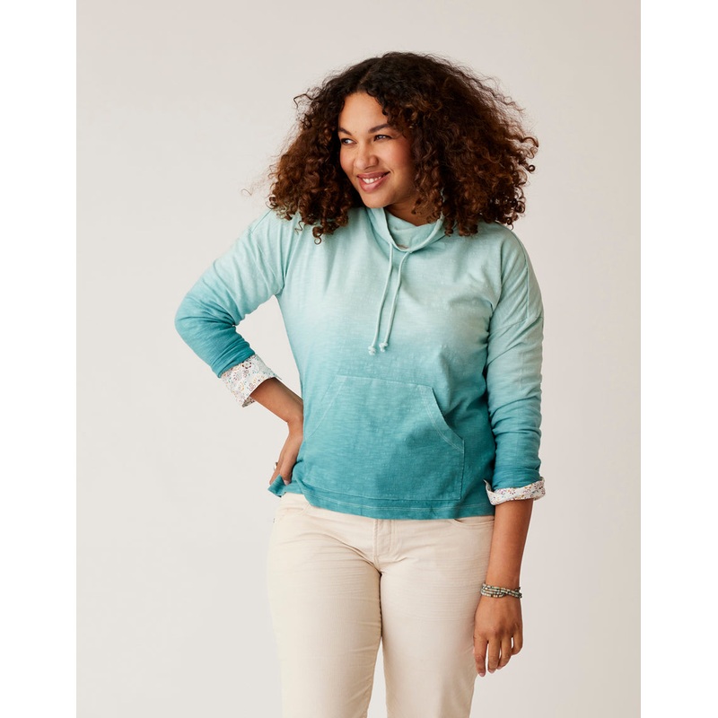 Women’s Bodie Funnel Neck|Wave ombre|XS|SM|MD|LG|XL