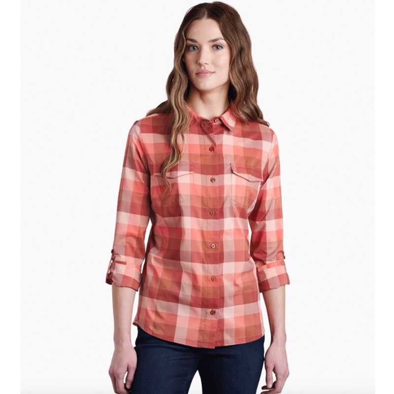 Women’s Kamp Long Sleeve|Plumeria|Soft Jade|XS|SM|MD|LG|XL