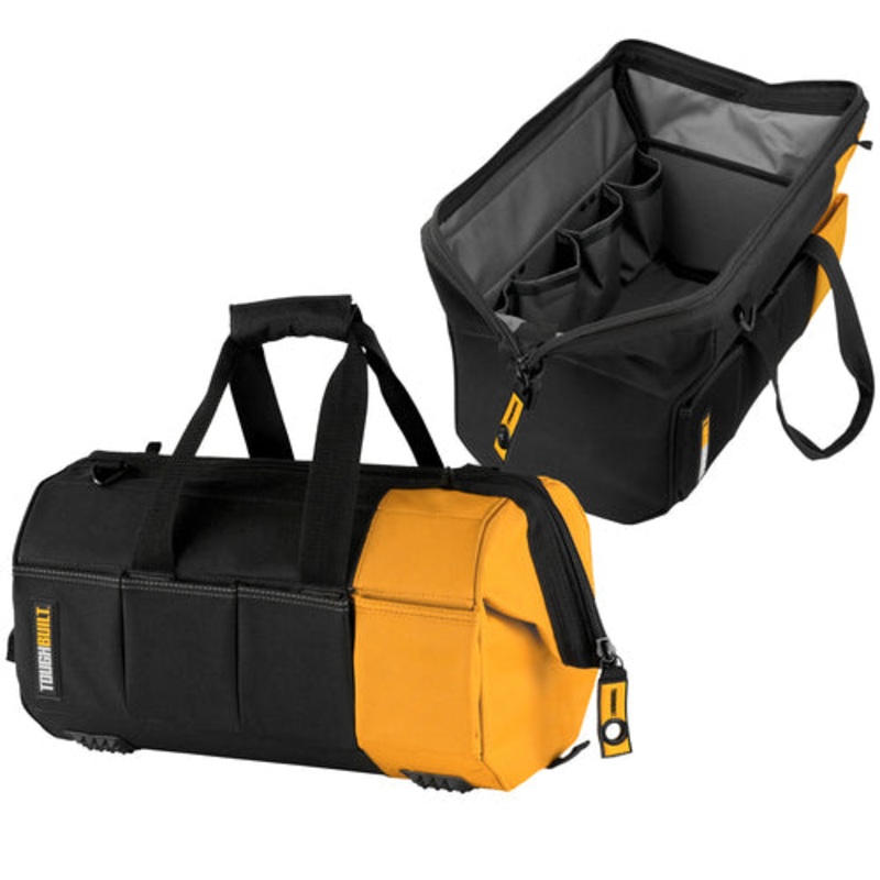 16-inch Massive Mouth Bag|16IN|Black / Yellow