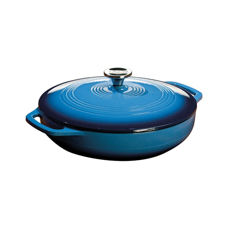 Covered Casserole Dish|Blue|3.6QT