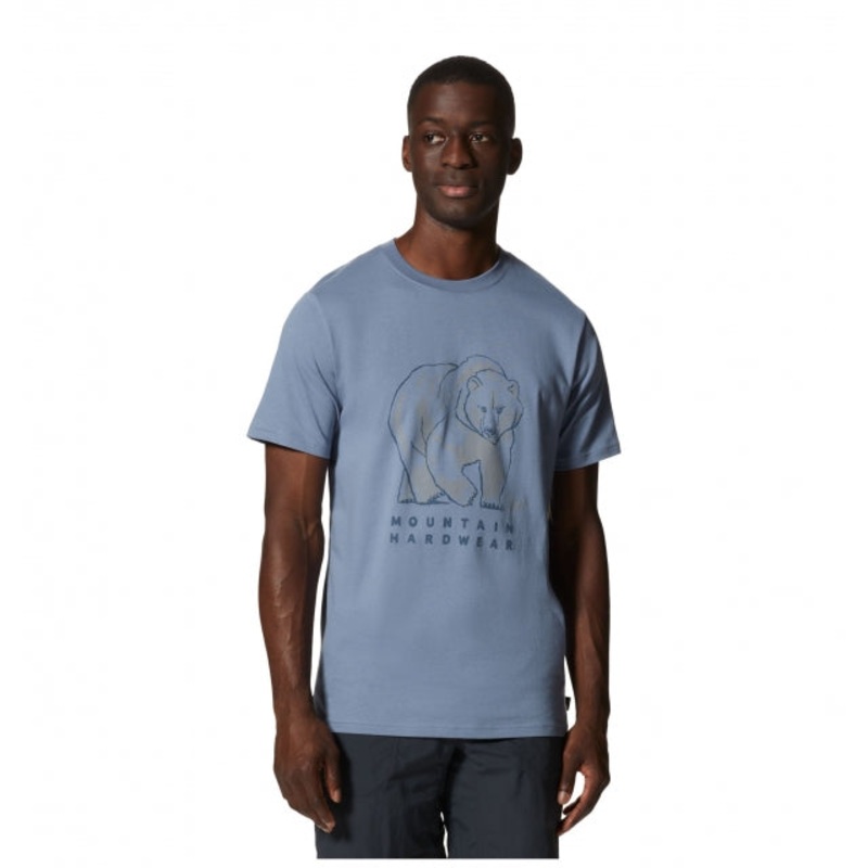 Men’s Grizzly Short Sleeve|Light Zinc|M|XL|S|L