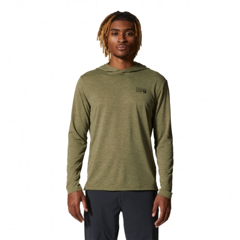 Men’s Sunblocker Hoody|Light Cactus Heather|Dark Storm Heather|Foil Grey Heather|Zinc Heather|L|XL|S|M|XXL