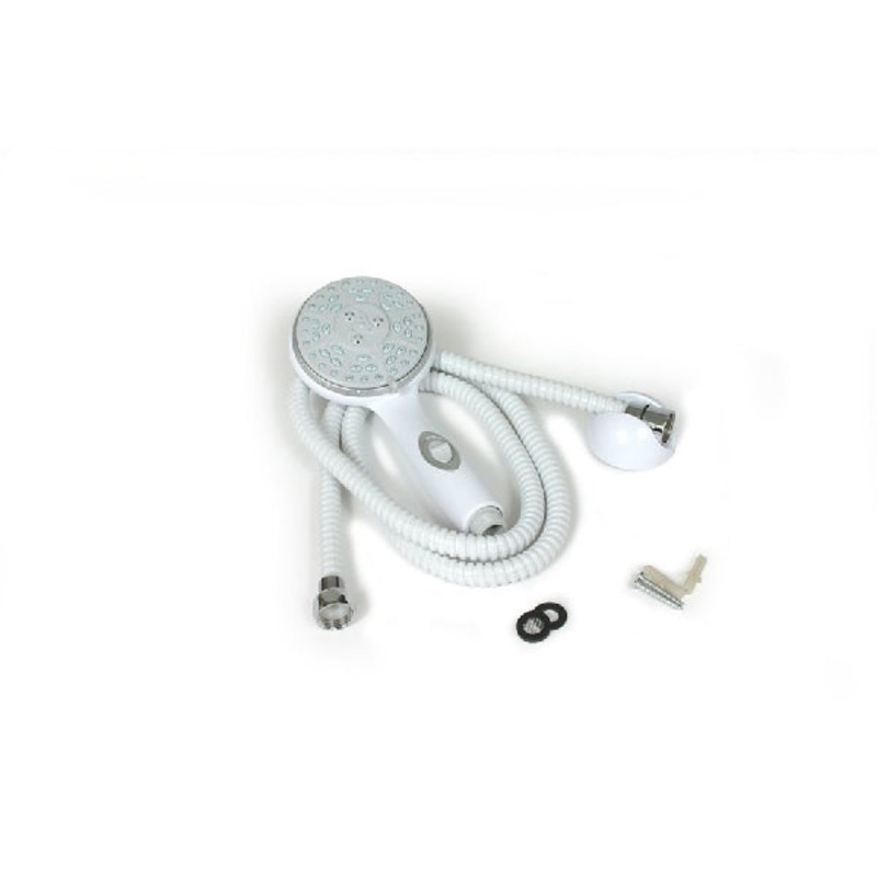 Shower Head Kit with On/Off|White