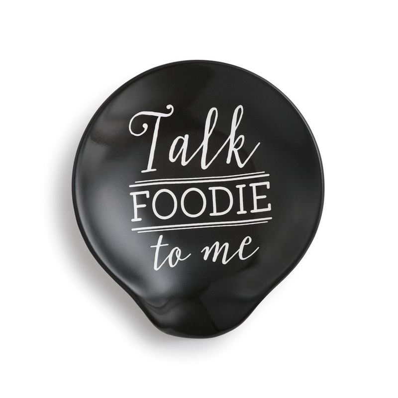 Spoon Rest|Talk foodie to me|4X4.5IN