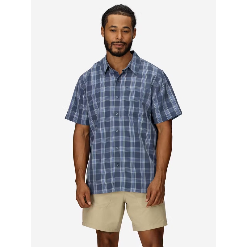 Men’s Eldridge Novelty Classic Short Sleeve – Thunderhead Oliver Plaid