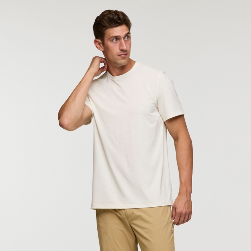Men’s Empaca Crew T-Shirt – Bone
