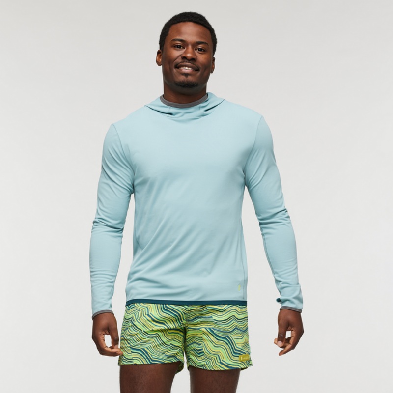Men’s Sombra Sun Hoodie – Seaspray