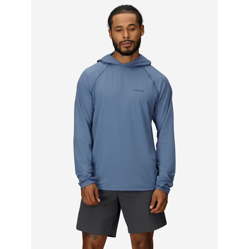 Men’s Windridge Hoody UPF 50 – Rain Cloud
