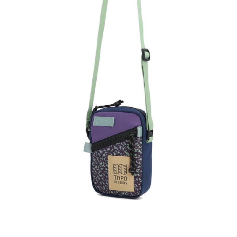 Mini Shoulder Bag Loganberry Crackle