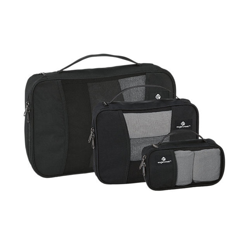 Pack-It Cube Mixed Set M/M/M|Black|Sahara Yellow|Mossy Green|One Size