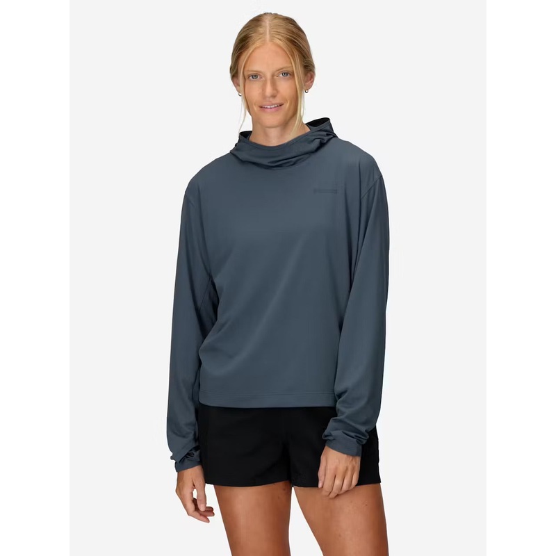 Women’s AirExchange Hoody UPF 50 – Thunderhead