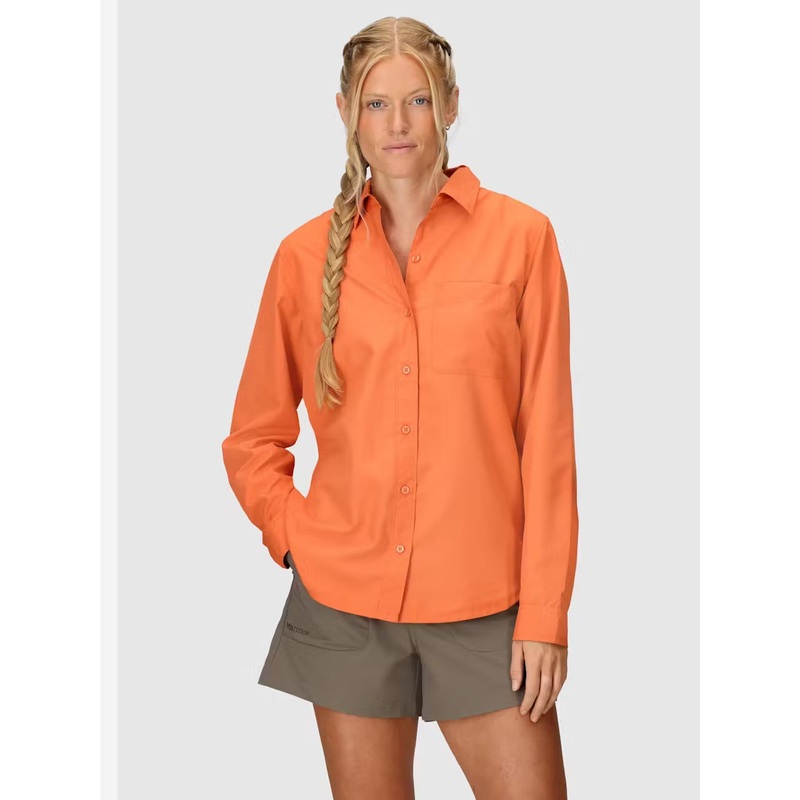 Women’s AirExchange Long Sleeve Shirt UPF 40 – Pomelo