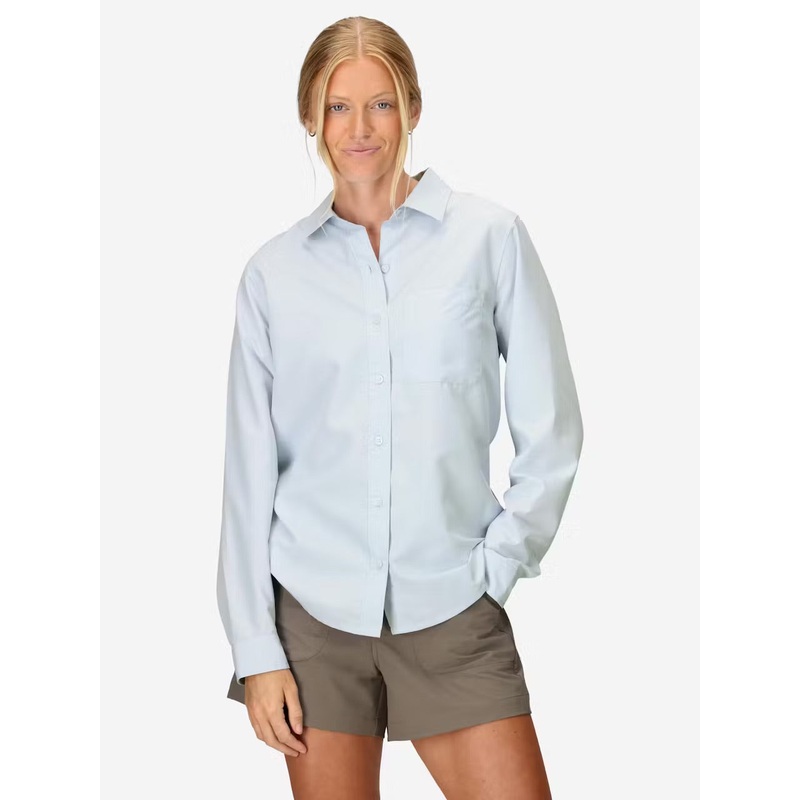 Women’s AirExchange Long Sleeve Shirt UPF 40 – Vapor