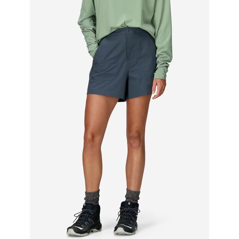 Women’s AirExchange Shorts 4in UPF 40 – Thunderhead