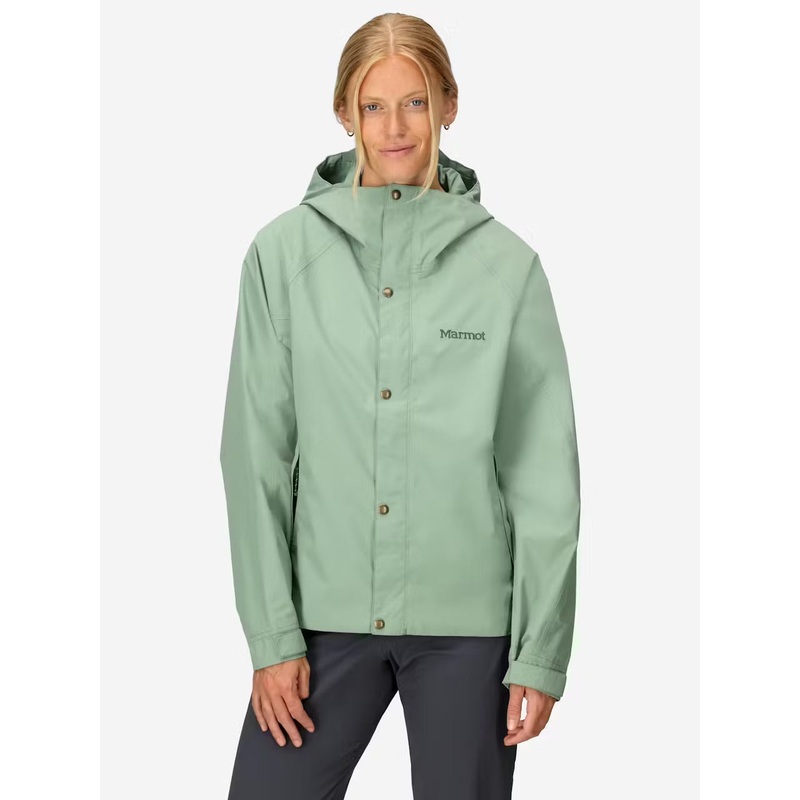 Women’s Cascade Rain Jacket – Agate Green