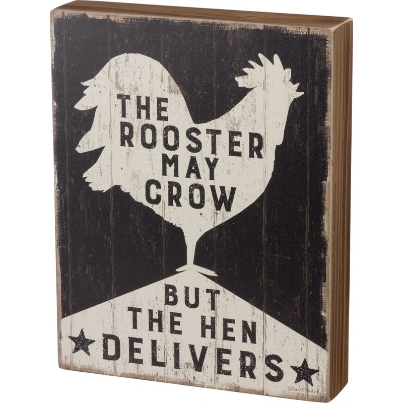 Box Sign|THE_HEN_DELIVERS