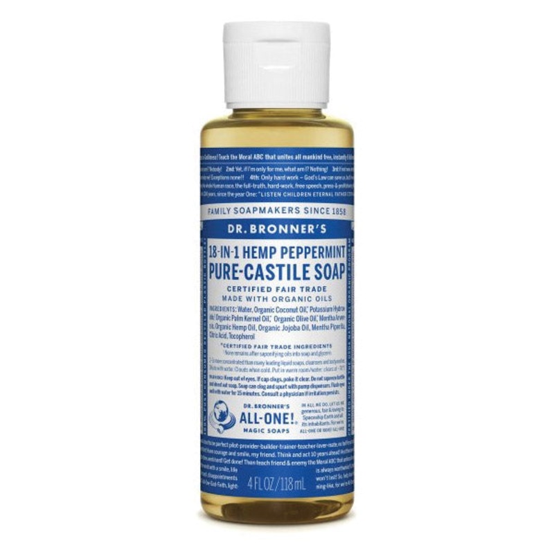 Pure-Castile Soap|Peppermint|4OZ