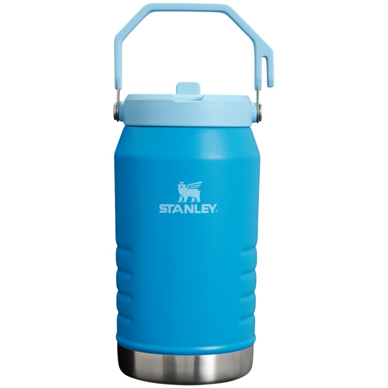 The Iceflow Flip Straw 2.0 Jug Azure 64oz