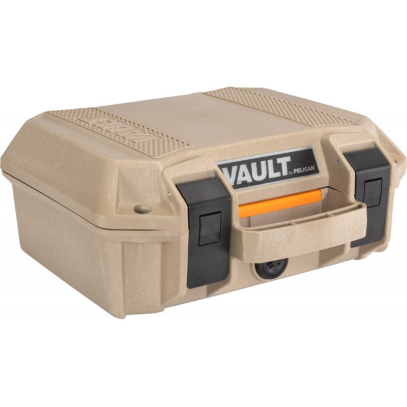 V100 Vault Small Pistol Case|Tan|Black