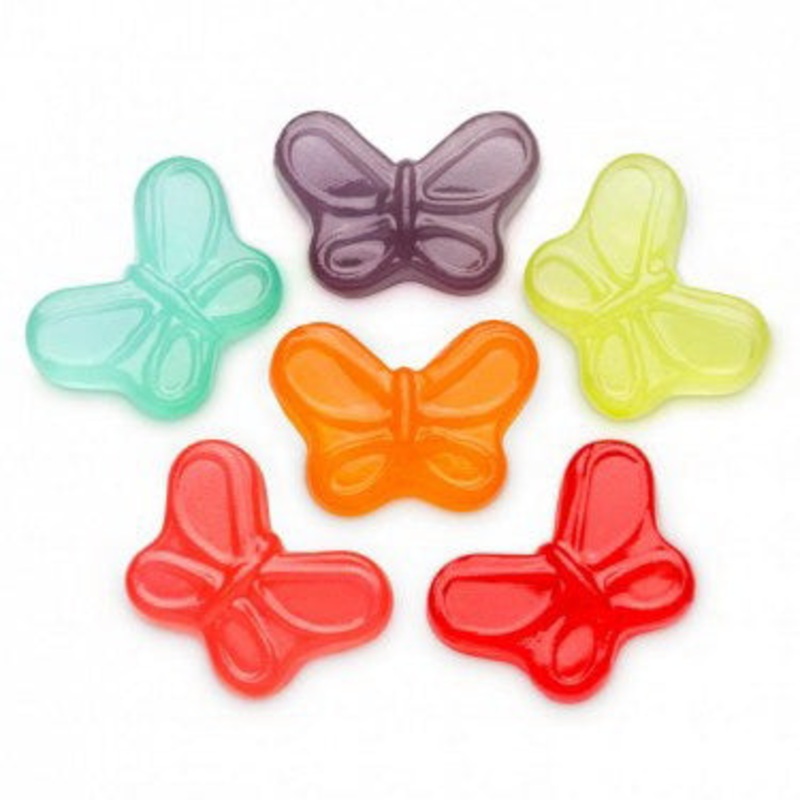 Mini Gummi Butterflies Candy|7.5OZ