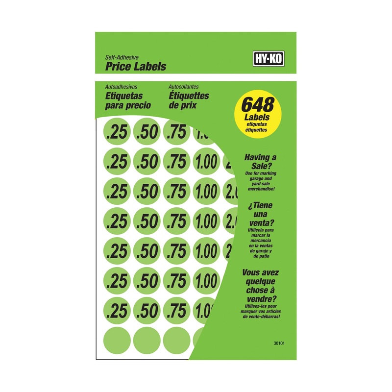 Price Label|Green