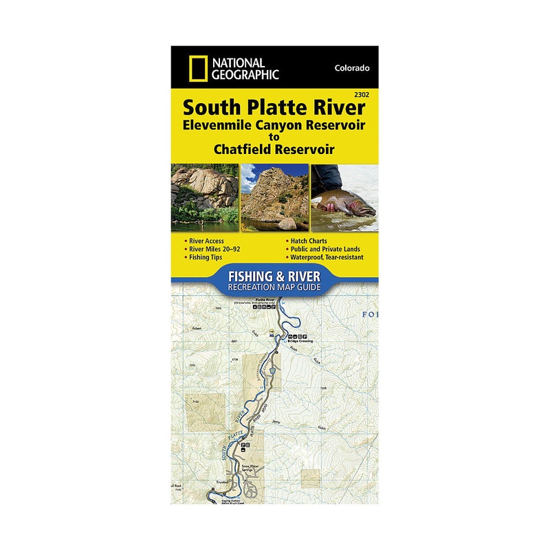 Fishing and River Map|ELEVENMILE_CHATFIELD