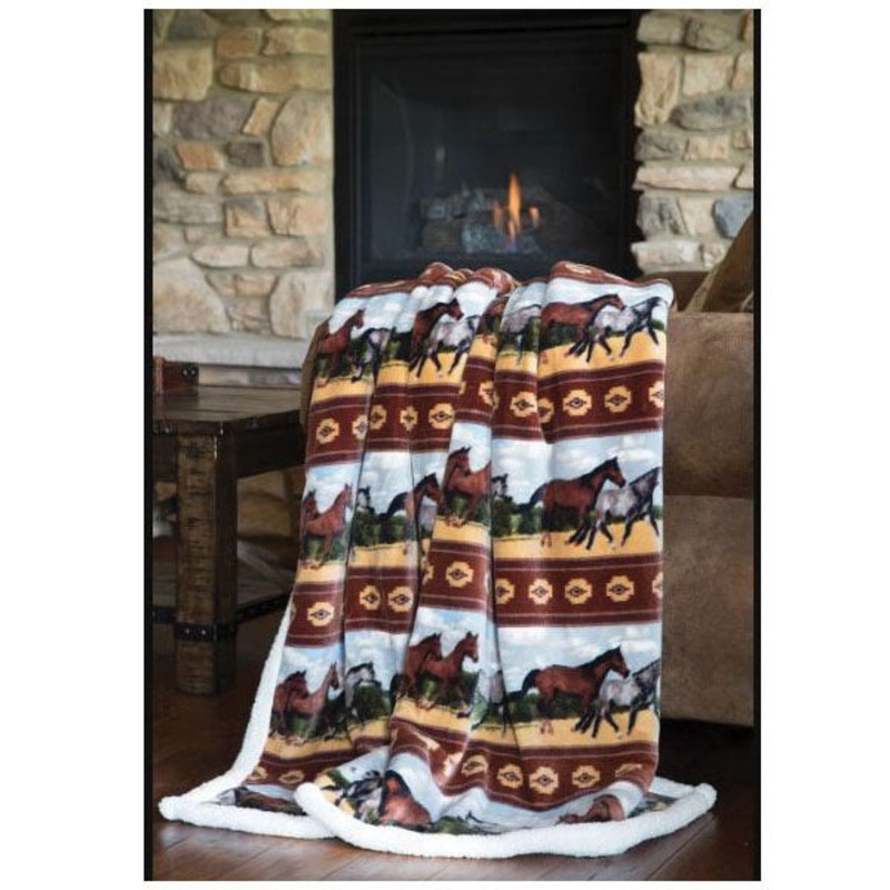 Throw Blanket|Horses