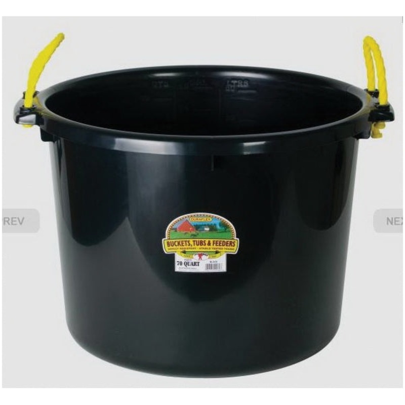 Muck Tub|Black|70QT