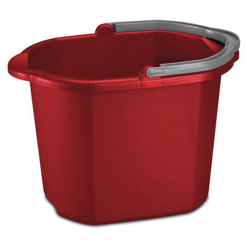 Dual Spout Pail|Red|16QT
