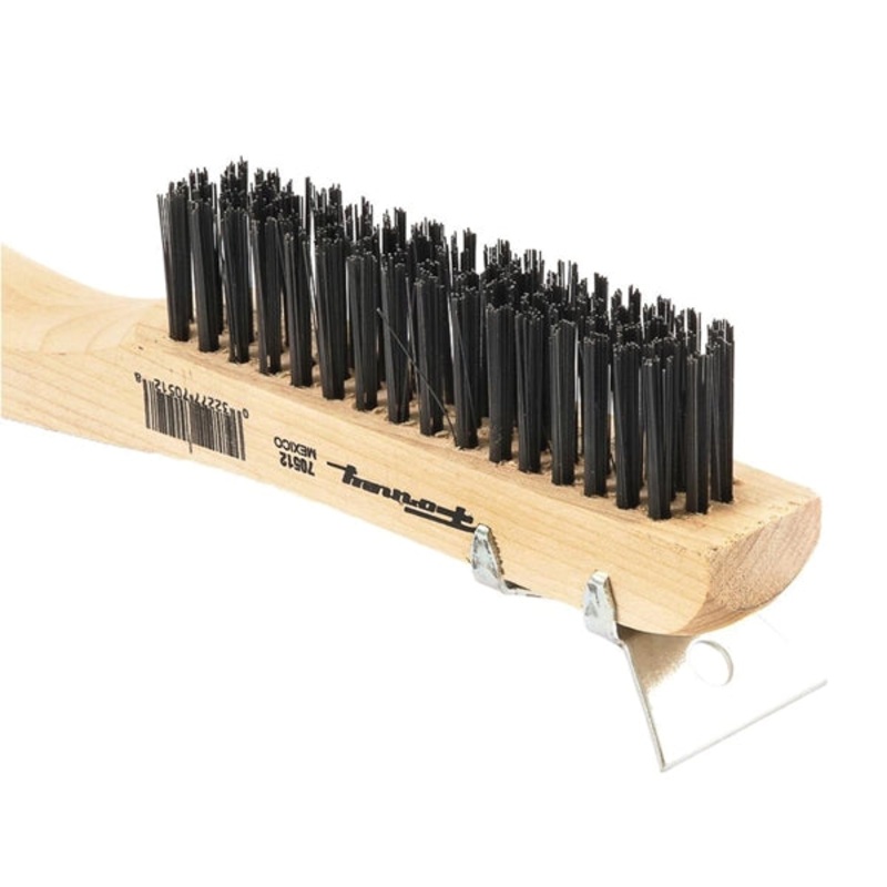 Scratch Brush with Scraper