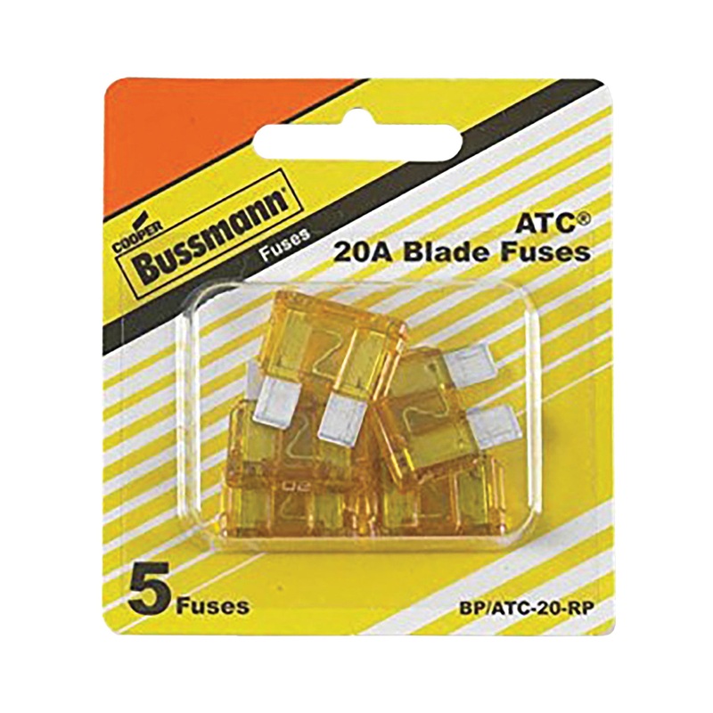 Automotive Fuse|Yellow|20A