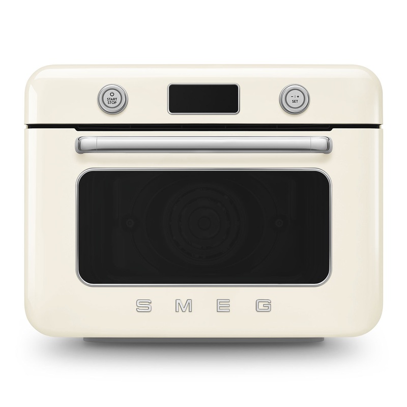 50`s Retro Style Aesthetic Countertop Air Fry Oven With Steam