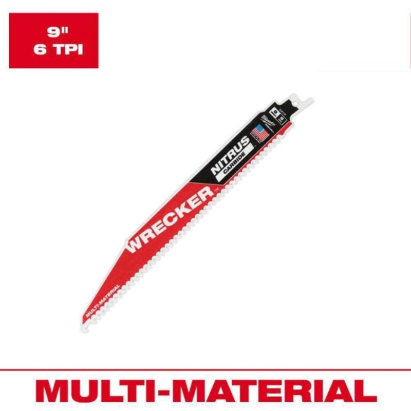9 In. The Wrecker With Nitrus Carbide 1pk
