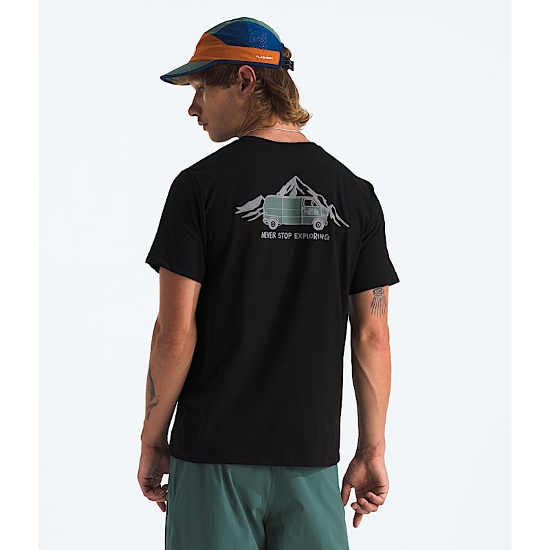 Men’s Short-Sleeve Outdoor Graphic Tee – TNF Black