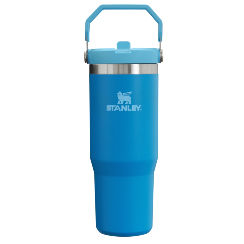 The Iceflow Flip Straw 2.0 Tumbler Azure 30oz