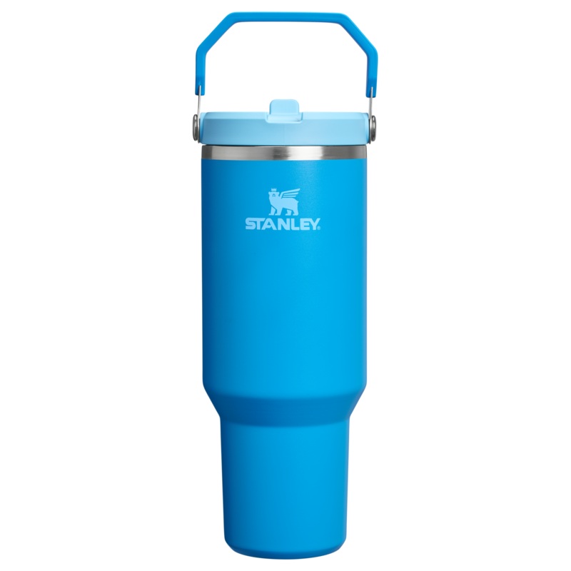 The Iceflow Flip Straw 2.0 Tumbler Azure 40oz