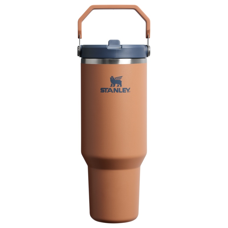 The Iceflow Flip Straw 2.0 Tumbler Toast 40oz