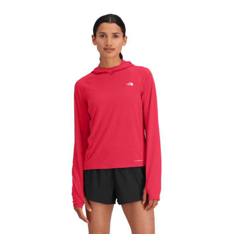 Women’s Adventure Sun Hoodie – Hibiscus