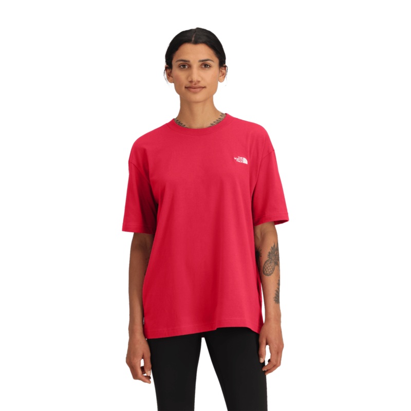 Women’s Short Sleeve Evolution Oversized Tee – Hibiscus