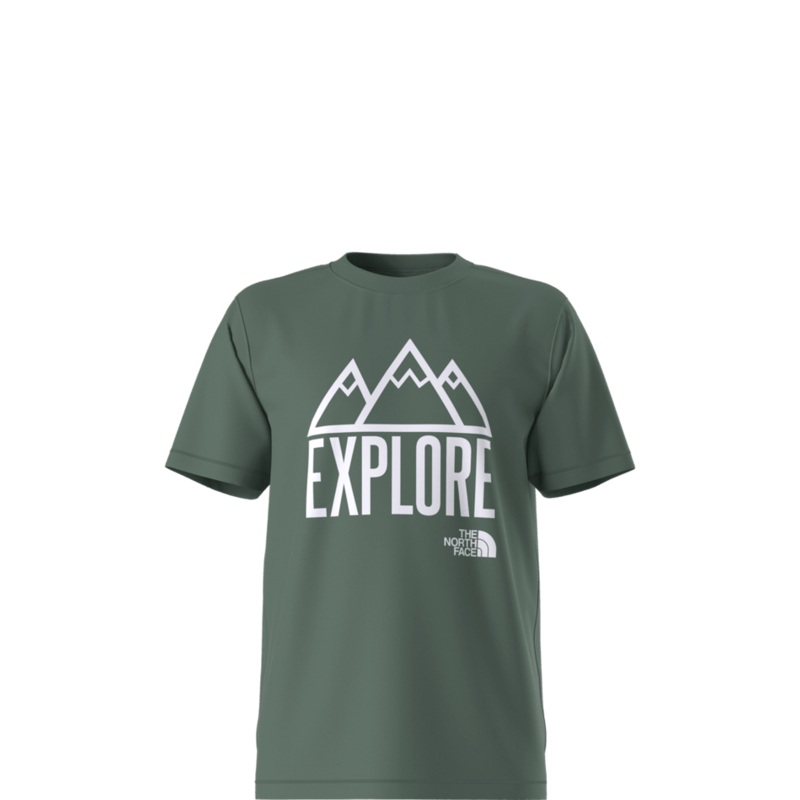 Youth Adventure Short Sleeve Graphic Tee – Duck Green